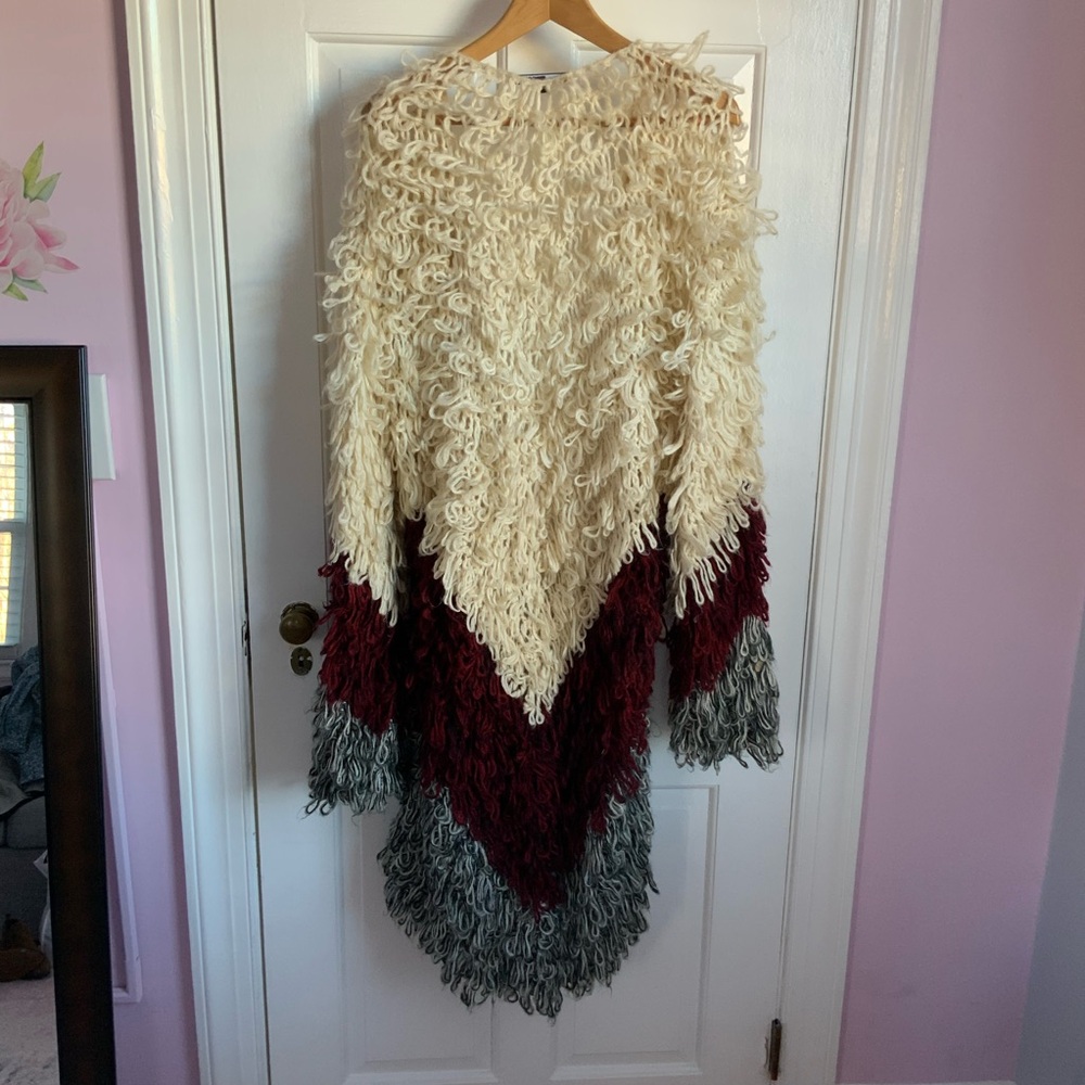 Codigo Multicolor Looped Knit Sweater Duster - Picture 4 of 6